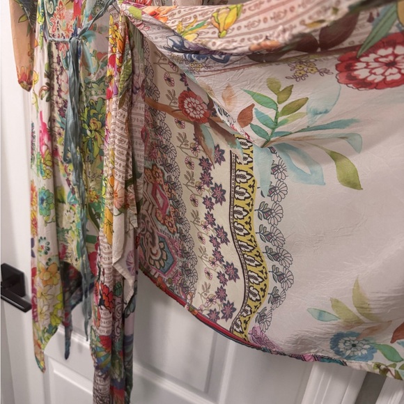 Johnny Was Multicolor Floral Patchwork Tunic/Dress - Picture 11 of 12